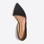 제이크루-플랫슈즈 스웨이드 조에 Zoe suede dOrsay flats F5310 BK0001 | 트렌비 제이크루-플랫슈즈 스웨이드 조에 Zoe suede... 