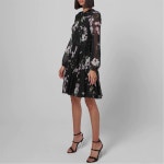Tulip Dress 860197 Black/Rose P095 | 트렌비 지암바티스타발리-드레스 Tulip Dress 860197 Black/Rose P095 | 트렌비 | www.trenbe.com