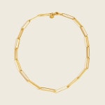제이크루-링크 체인 목걸이 Curb link chain necklace BL715 BURNISHED GOLD | 트렌비 제이크루-링크 체인 목걸이 Curb link... 