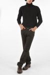 Details 370075 | 트렌비 꼬르넬리아니-울 포켓 팬츠 가죽... 5 Pocket Pants with Leather Details 370075 | 트렌비 | www.trenbe.com