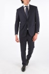 Pockets 370038 | 트렌비 꼬르넬리아니-플랩 포켓 2-Piece... Pinstriped Suit with Flap Pockets 370038 | 트렌비 | www.trenbe.com