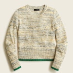제이크루-스웨터 Puff-sleeve crewneck sweater BJ600 APRICOT... 트렌비 제이크루-스웨터 Puff-sleeve crewneck sweater BJ600... 