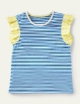 Puff Sleeve Applique T-shirt G3130LBL | 트렌비 보덴-퍼프 슬리브 티셔츠 Puff Sleeve Applique T-shirt G3130LBL | 트렌비 | www.trenbe.com