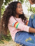 보덴-탑 Rainbow Crop Top G3179PNK | 트렌비 보덴-탑 Rainbow Crop Top G3179PNK | 트렌비 | www.trenbe.com