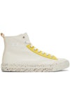 디젤-가죽 탑 스니커즈 패브릭 레더 leather and fabric S-DESE MG MID high top sneakers 385365 | 트렌비 디젤-가죽 탑... 