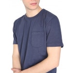 와이엠씨-네이비 코튼 슬럽 저지 티셔츠 P6SAA Y050 NAVY 22SS... 슬럽 저지 티셔츠 P6SAA Y050 NAVY 22SS 6638894850 | 트렌비 | www.... 