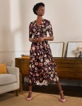 보덴-저지 랩 드레스 Lavinia Jersey Wrap Dress J0700BLC | 트렌비 보덴-저지 랩 드레스 Lavinia Jersey Wrap Dress J0700BLC... 