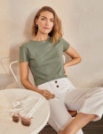 보덴-셔츠 Eliza Broderie Shirt T0823MDN | 트렌비 보덴-셔츠 Eliza Broderie Shirt T0823MDN | 트렌비 | www.trenbe.com