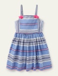 Stripe Tassel Sun Dress G2718LBL | 트렌비 보덴-스트라이프 테슬 드레스 Stripe Tassel Sun Dress G2718LBL | 트렌비 | www.trenbe.com