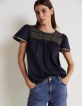 보덴-코튼 티셔츠 Cotton Boyfriend T-Shirt J0826YEL | 트렌비 보덴-코튼 티셔츠 Cotton Boyfriend T-Shirt J0826YEL | 트렌비... 