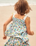 탑 Tie Shoulder Smocked Top G2615MLT | 트렌비 보덴-타이 숄더 스모크드 탑 Tie Shoulder Smocked Top G2615MLT | 트렌비 | www.trenbe.com