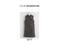 H8117 줄기꽃 롱 누비 나염 조끼 생활한복 개량한복 H8117 줄기꽃 롱 누비 나염 조끼 생활한복 개량한복 - 브리치