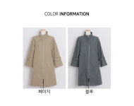 J2763 모던 벨트장식 코트 엄마옷 중년여성의류 J2763 모던 벨트장식 코트 엄마옷 중년여성의류 - 브리치