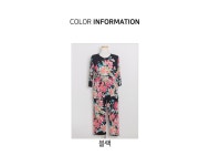 H8148 수채화 플라워 홈웨어 상하세트 엄마옷 H8148 수채화 플라워 홈웨어 상하세트 엄마옷 - 브리치