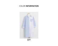 J2794 배색 스트라이프 남방겸 자켓 엄마옷 중년옷 J2794 배색 스트라이프 남방겸 자켓 엄마옷 중년옷 - 브리치