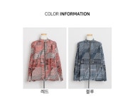 J2792 인견 플리츠 자켓 엄마옷 중년여성의류 J2792 인견 플리츠 자켓 엄마옷 중년여성의류 - 브리치