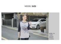 T50514 스팽글 레터링 티셔츠 엄마옷 중년여성의류 T50514 스팽글 레터링 티셔츠 엄마옷 중년여성의류 - 브리치