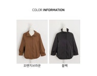 J2863 이중넥 밴딩 점퍼 엄마옷 중년여성의류 J2863 이중넥 밴딩 점퍼 엄마옷 중년여성의류 - 브리치
