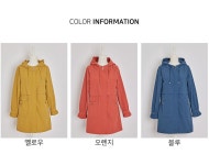 J2957 밴딩소매 날개커버 후드 코트 엄마옷 J2957 밴딩소매 날개커버 후드 코트 엄마옷 - 브리치