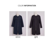 J2967 라운드 지퍼 코트 엄마옷 중년여성의류 J2967 라운드 지퍼 코트 엄마옷 중년여성의류 - 브리치