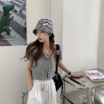 글리디 코르셋 골지 반팔티 여름 크롭 스퀘어 여성룩 글리디 코르셋 골지 반팔티 여름 크롭 스퀘어 여성룩 - 브리치