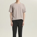 남자 린넨 슬럽 무지 반팔티 남자 린넨 슬럽 무지 반팔티 - 브리치