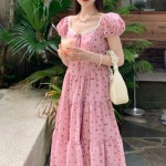 브리치 [허그허그] 델디스 프렌치 플로럴 원피스