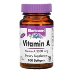 머스트잇(MUSTIT) - 122002 Bluebonnet Nutrition 비타민A 3,000mcg 100정