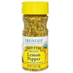 Frontier Natural Products, 유기농 레몬 페퍼 시즈닝 블렌드(Organic Lemon Pepper Seasoning Blend), 2.5 oz (70 g) - iHerb... 