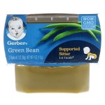 Gerber, 퍼스트 푸드, 그린 빈, 2 팩, 각각 2 oz (56 g) - iHerb Gerber, 퍼스트 푸드, 그린 빈, 2 팩, 각각 2 oz (56 g)