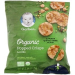 Gerber, Organic Popped Crisps, 12+ months, Lentils, 2.64 oz (75 g)  - iHerb.com Gerber, Organic Popped Crisps, 12+ months... 