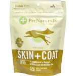 Pet Naturals of Vermont, 애견을 위한 스킨 + 코트, 오리고기 맛, 츄어블 45 개입, 5.56 온즈 (157.5 g)  - iHerb.com Pet Naturals of...