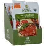 Simply Organic, Tomato Basil Spaghetti Sauce Mix, 12 Packets, 1.31 oz (37 g) Each - iHerb.com Simply Organic, Tomato Basil... 