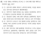 아니 왜 시나리오의 특징을 모르고 45번에 이의를 제기하지? | 오르비 아니 왜 시나리오의 특징을 모르고 45번에 이의를 제기하지? - 오르비