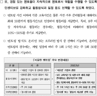 인강 커리큘럼 추천하면 활동비 지급···서울런 멘토단 모집 - 오르비