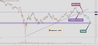 Binance - how much could the price drop❓❓ for BINANCE:BNBUSDTPERP by Yuriy_Bishko — TradingView Binance - how much could... 