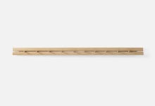 Jakob Jørgensens Hanger, a Simple, Adjustable Wall Rack and Shelf - Core77 Jakob Jørgensens Hanger, a Simple, Adjustable Wall... 