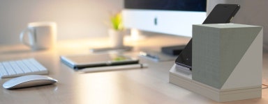 Block : A modular wireless tabletop electronic device set - Core77 Block : A modular wireless tabletop electronic device set... 