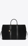 MONOGRAM ALL OVER 72-hour duffle bag in suede | Saint Laurent Canada | YSL.com