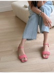 SAPPUN-로이브 꼬임 스트랩 샌들 (3cm)│삼성물산 온라인몰 SSF Shop 로이브 꼬임 스트랩 샌들 (3cm)
