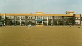 학교전경스케치<학교소개<판동초등학교 판동초등학교