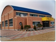 학교전경스케치<학교소개<판동초등학교 판동초등학교
