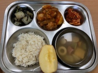 식단사진<식생활관 소식<알림마당<증평여자중학교 증평여자중학교