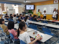 해바라기 사진<예술꽃 씨앗학교<미원초등학교 미원초등학교