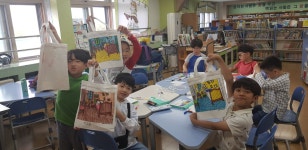도서관 사진첩<새터글숲도서관<어린이마당<새터초등학교 새터초등학교
