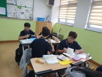 주제선택활동<자유학기제<주성중학교 주성중학교