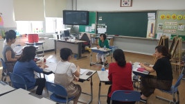 교육활동모습<인구교육선도학교<오선초등학교 오선초등학교