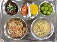 급식게시판<식생활교육관<학교소식<양청초등학교 양청초등학교