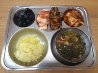 오늘의 급식<급식실<심천초등학교 심천초등학교