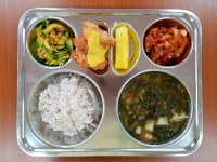 급식게시판<식생활관<알림마당<무극초등학교 무극초등학교